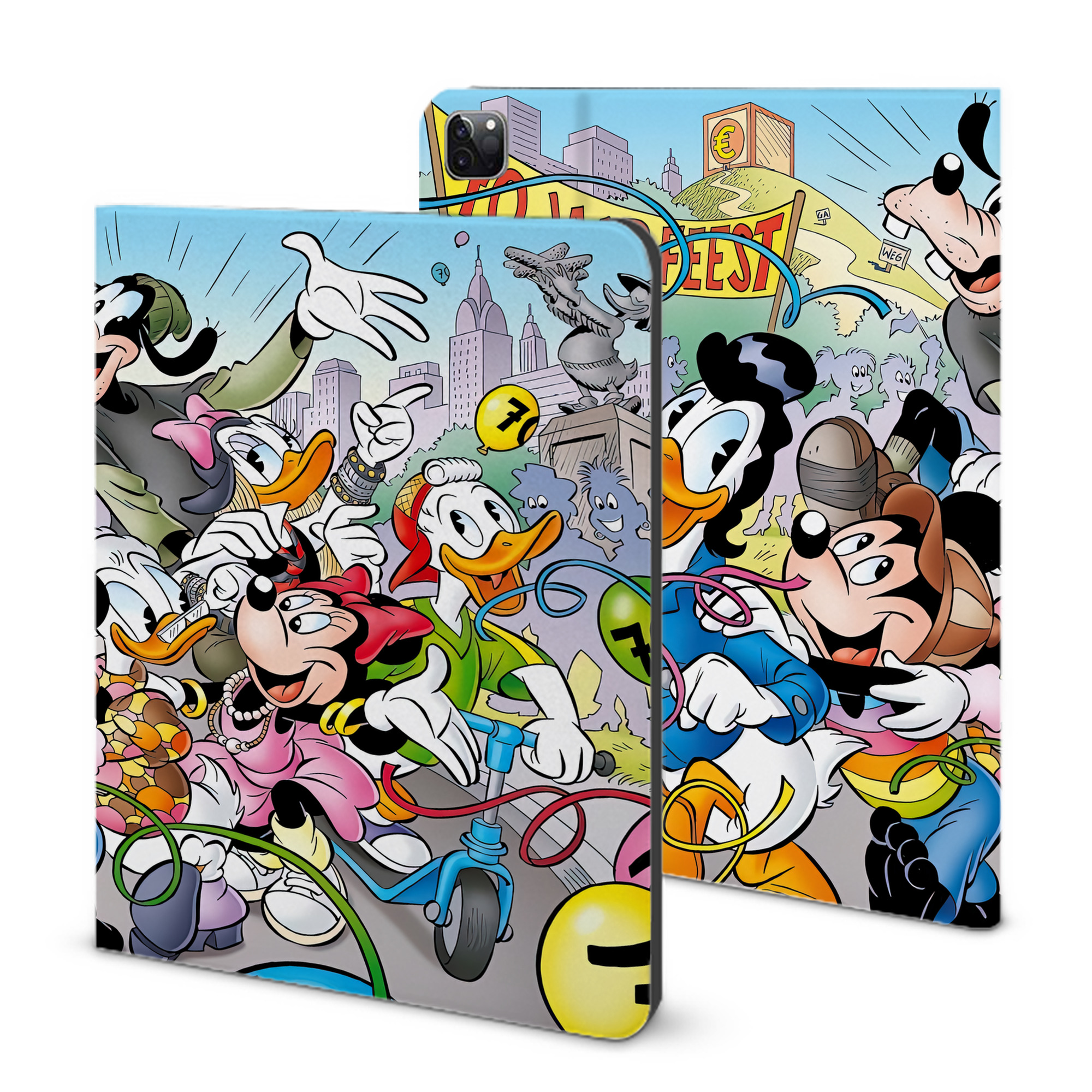 （画像用） ミッキーマウス Mickey Mouse IPad ケース ブック型 PUレザー TPU 耐衝撃 軽量 薄型 ペン収納なし 全面保護 IPad 各モデル対応